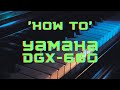 Kevin's 'How-To" with the Yamaha DGX-660!