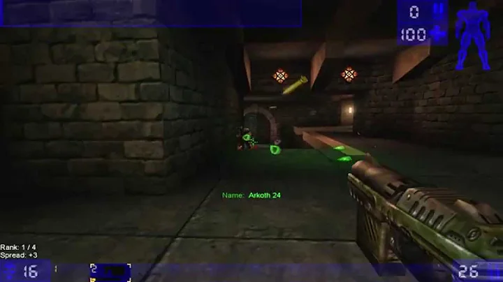 Unreal Tournament GOTY Walkthrough "Godlike" 1440p maxed graphics PART 35 - Codex (Deathmatch)