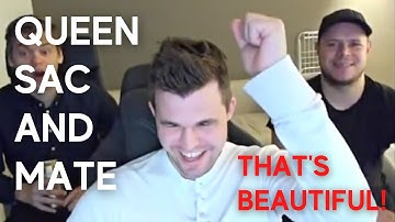 Magnus Carlsen SACS QUEEN and CRUSHES Andrew Tang