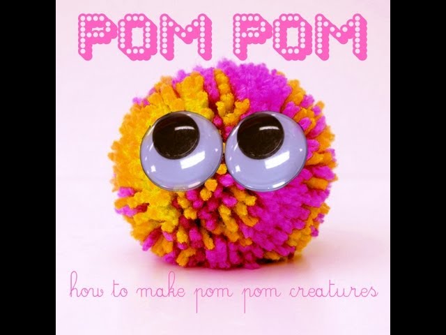 6 Awesome Pom Pom Crafts for Kids