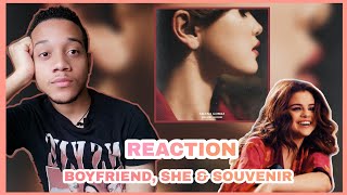 Reacción a BOYFRIEND, SHE & SOUVENIR de Selena Gomez - Rare (Deluxe)/REACTION