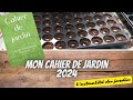  mon cahier de jardin 2024