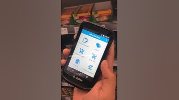 MPOS Zebra Handheld Terminal - Stock Adjustments
