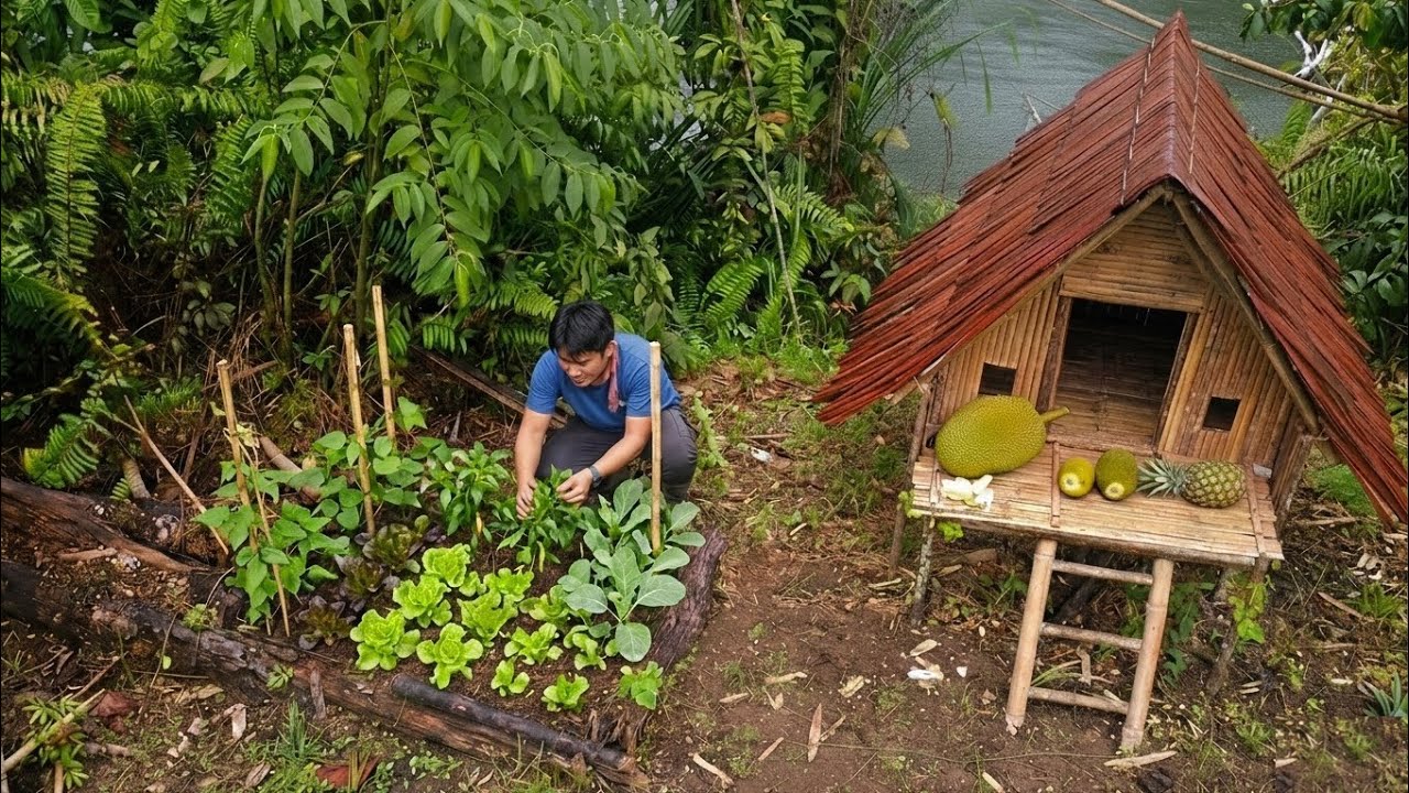 2 Hari 1 Malam berpetualang🔥mencari buah dan ikan sungai #kinsurvive 
