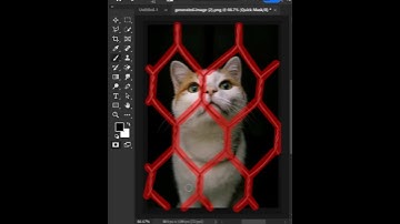 Tips-How to Remove Fences Easily With Sharp Way Using Photoshop #shorts