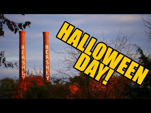 Video: Halloween Hersheyssä, PA: Hersheypark in the Dark 2020