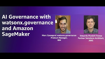 AI Governance with watsonx.governance and Amazon SageMaker | Amazon Web Services