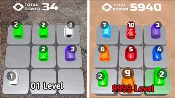 Merge Bullet City game in MAX LEVEL ⭐ Merge Simulator Battles