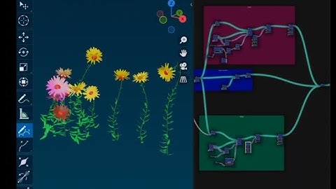 Procedural flower tutorial (geometry nodes) in Blender