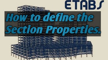 CSI ETABS - 03 - Define Section Properties + Section Property Modifiers #Etabs #reinforcement #beam