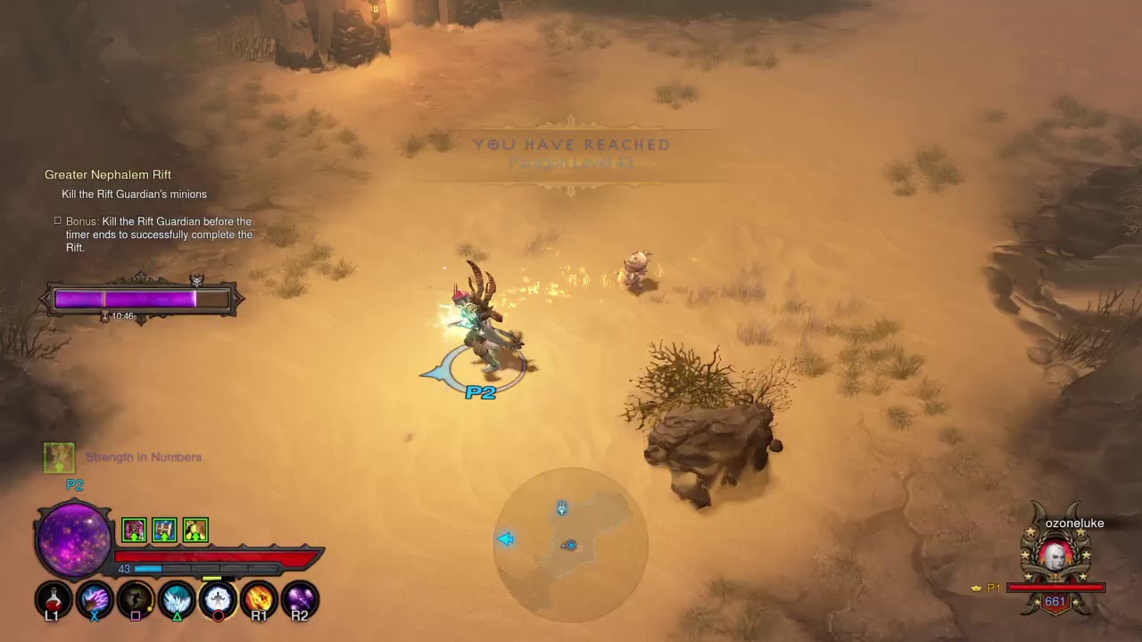 D3 Q&A HC Rift pushing