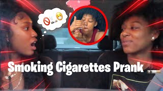 SMOKING CIGARETTES PRANK ON LAII !! HILARIOUS