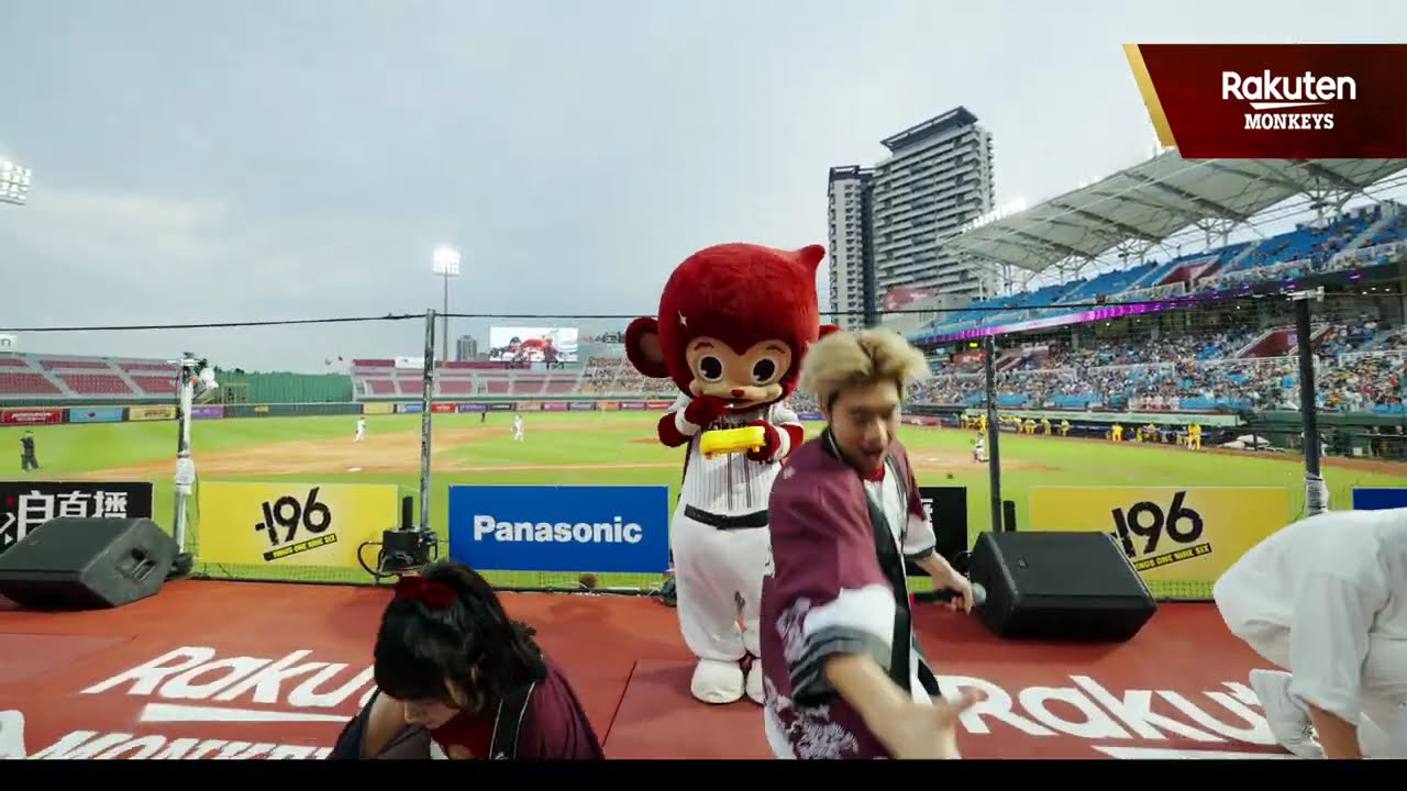 「猴系因仔」籃猴與A猴 「林立可以耍酷啦啊欸哦」雙猴唱跳演出