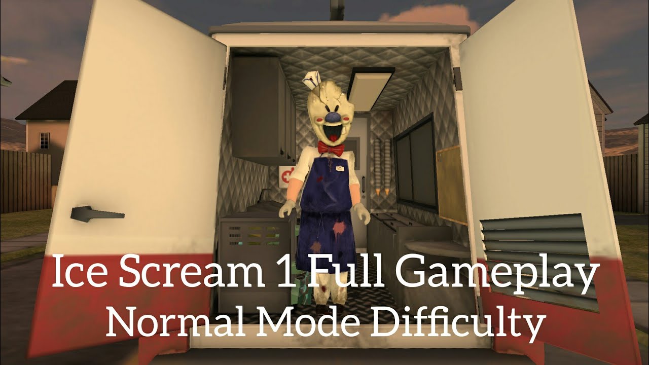 Ice Scream 1 - Full Gameplay - Normal Mode [ENG SUB] - YouTube