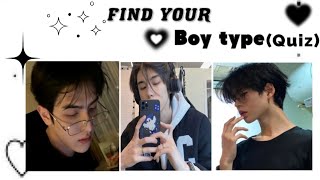 Find your boy type (Quiz)✨🌷 (Boyfriend type)💜Aesthetic Quiz💕