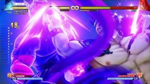 Street Fighter V SFV Ed V-Skill 2 high damage combo