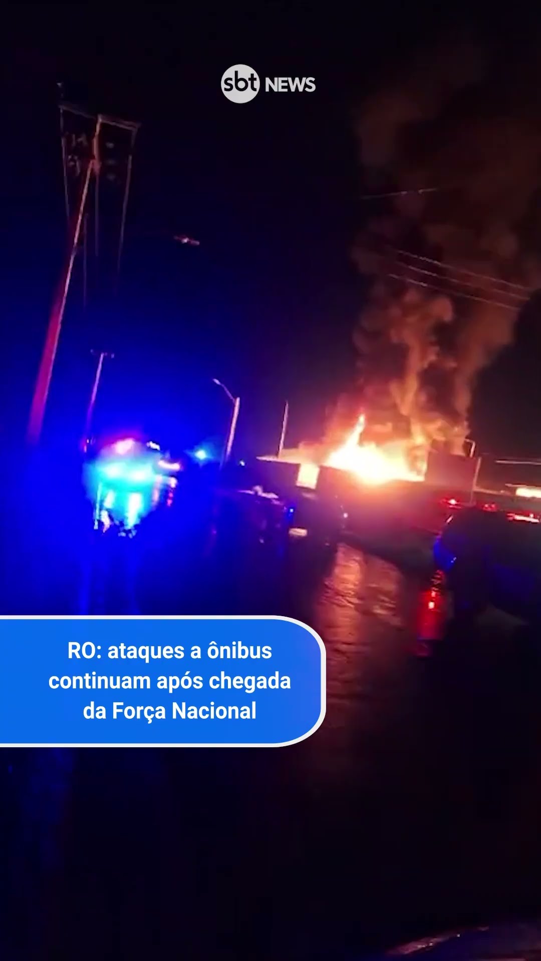 Ataques a ônibus continuam após chegada da Força Nacional em Rondônia