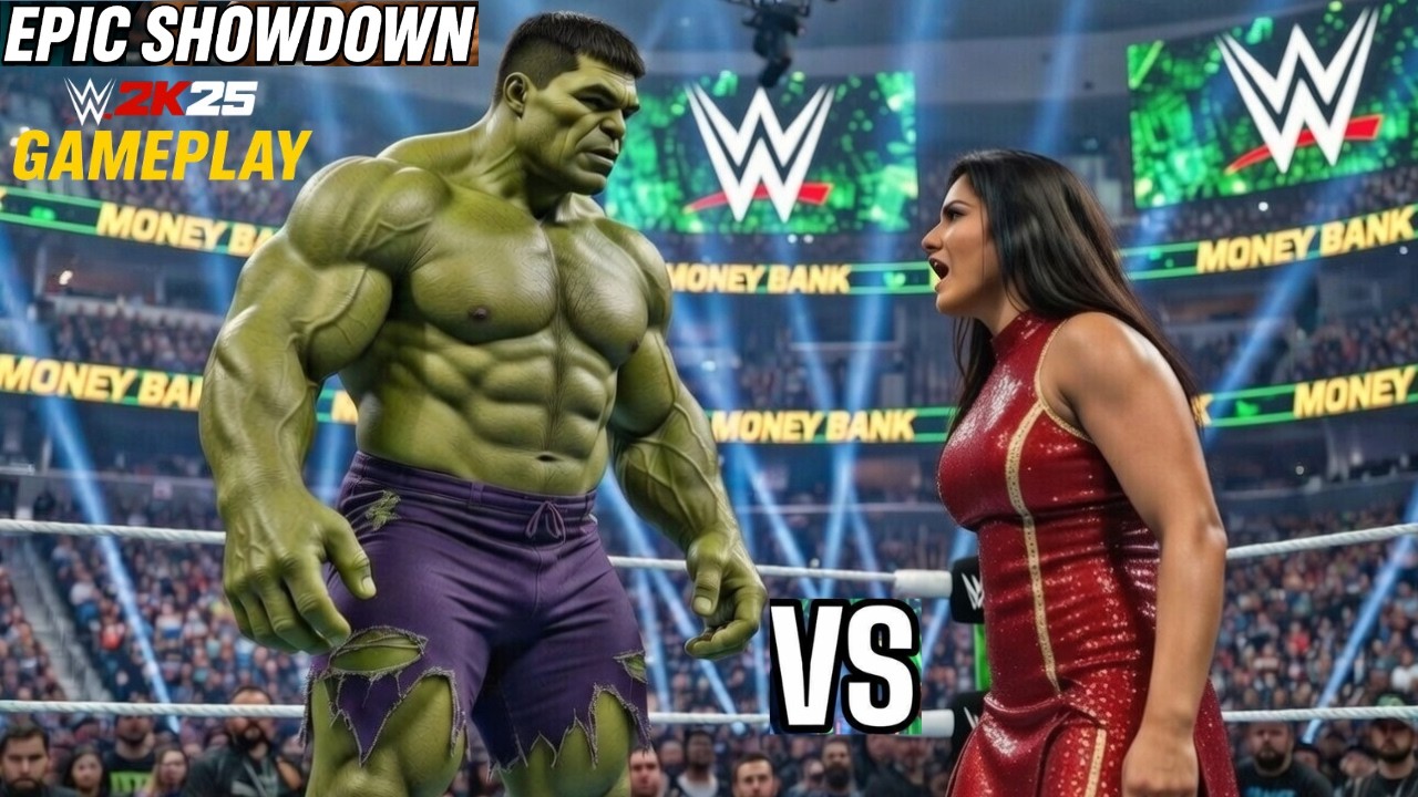 🔥 Hulk vs.  Raisa 💪 EPIC Iron Man Intergender Match | WWE 2K25 Gameplay