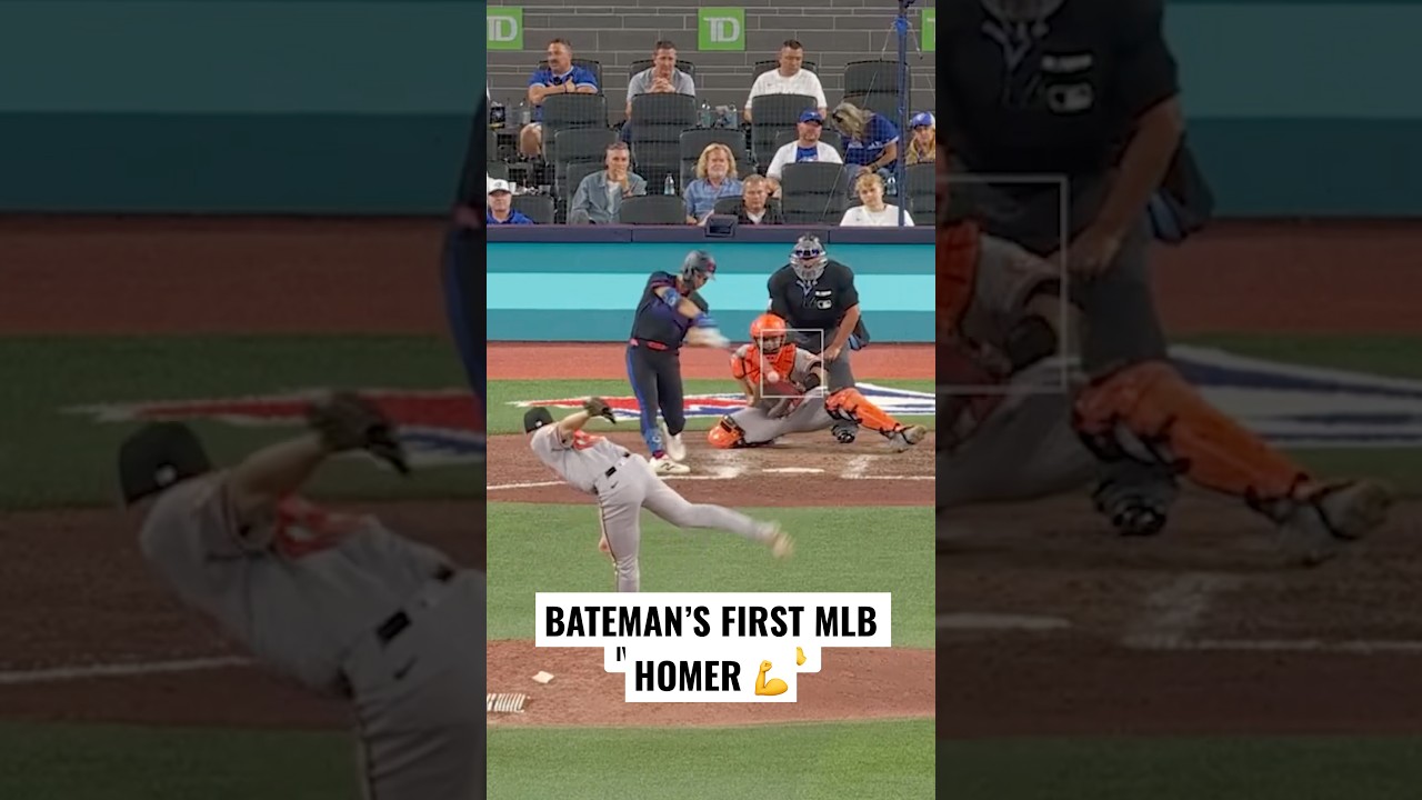 Brett Bateman’s first home run as a Big Leaguer #MLB #BlueJays #Toronto