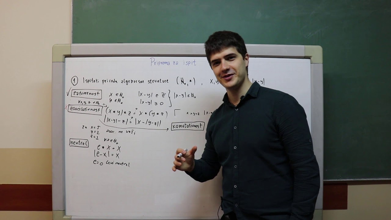 ETF - Matematika 1 - Vezbe 13.1 (priprema za ispit - algebarske strukture)