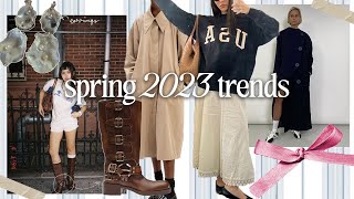 spring 2023 fashion trends !!!!!