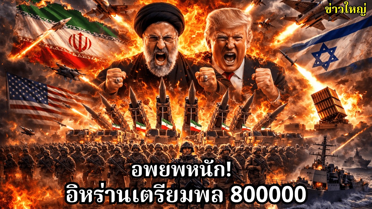 อเมริกาอพยพหนัก! อิหร่านถล่มฐานทัพ US จนต้องอพยพด่วนจากกาตาร์-บาห์เรน