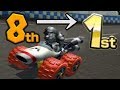 Mario kart 7 comeback  1st place steal montage