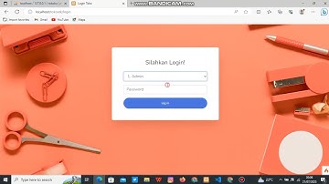 Video Demo Aplikasi Sistem Informasi Manajemen Stok Barang Pada Toko Agung Menggunakan Codeigniter 4