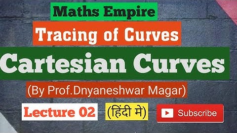 Tracing of Cartesian Curves Lecture#02
