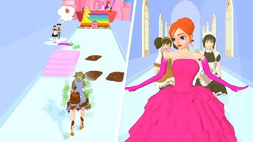 Princess Run 3D - GAMEPLAY WALKTHROUGH! All Levels Gameplay IOS, Android game