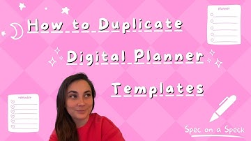 How to Duplicate Pages in Goodnotes Planners + Free Goodnotes Planner