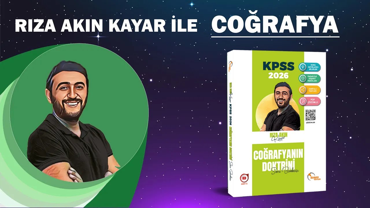 Türkiye’de Madencilik Soru Çözüm | AGS KPSS COĞRAFYA RIZA AKIN KAYAR