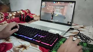 Asus Leptop Me 😭Free Fire🔥Game 😭 Handcam || 🙏 Support Guys Please  🙏 1 Subscribe Please  🎯