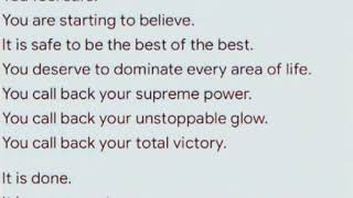 Negging? No.. I am the best. 528hz