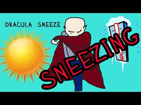 Sneezing explained easily.