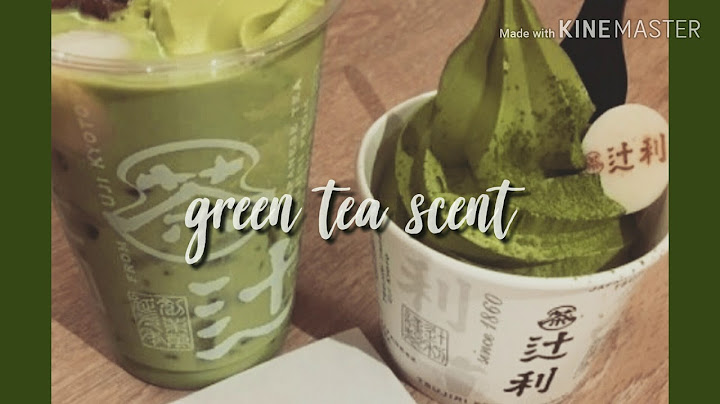 What is green tea supposed to smell like?