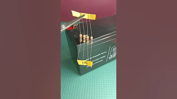 12 Volt LED Flash Circuit Resistance Value #led #resistance #value #shorts #youtubeshorts #ytshorts