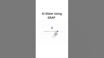 AI Slider Using GSAP || #animation #css #threejs #coding #developer #gsap  #gsapanimation