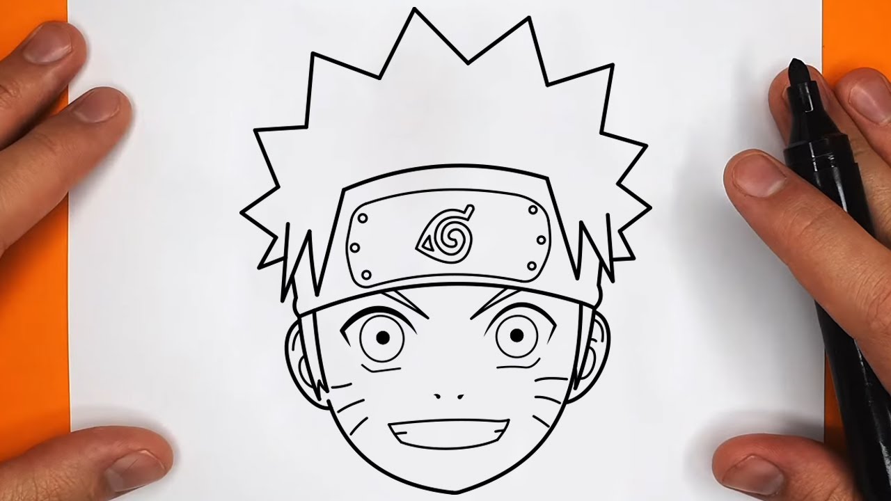 COMO DIBUJAR A NARUTO UZUMAKI | Naruto Shippuuden - paso a paso, fácil y  rápido - thptnganamst.edu.vn