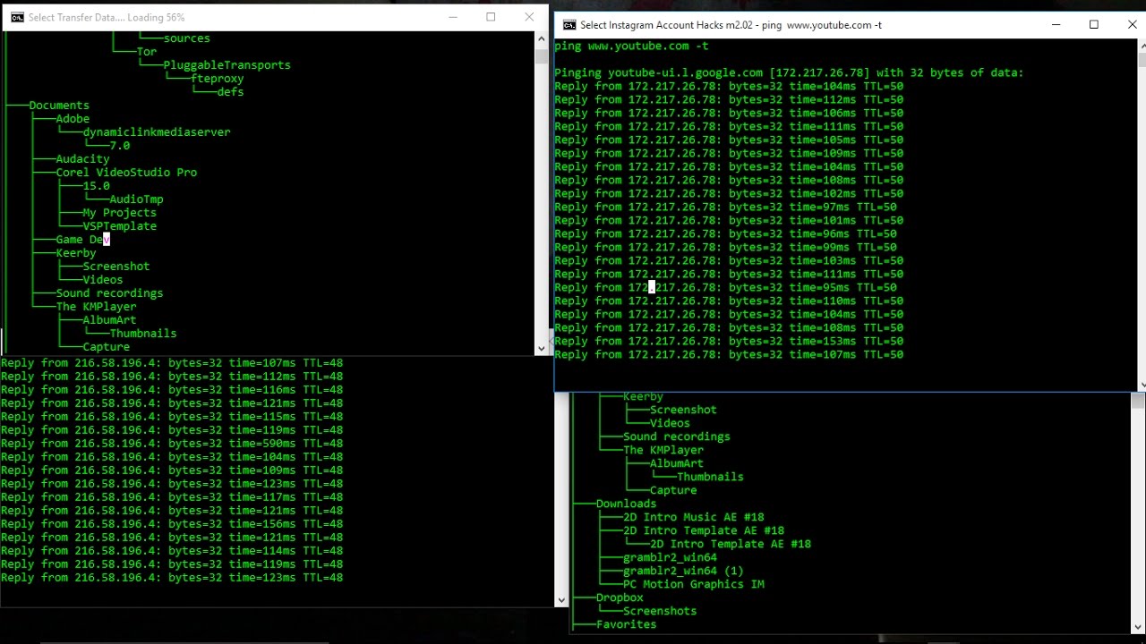 cmd hacking vs other sorce