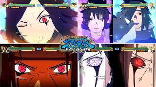 Naruto x Boruto: Ultimate Ninja Storm Connections - All Uchiha Ultimate & Team Ultimate Jutsus