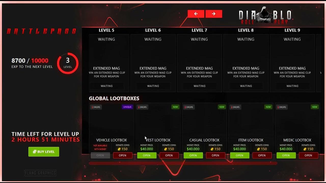 Free fivem battle pass script double l leaks youtube