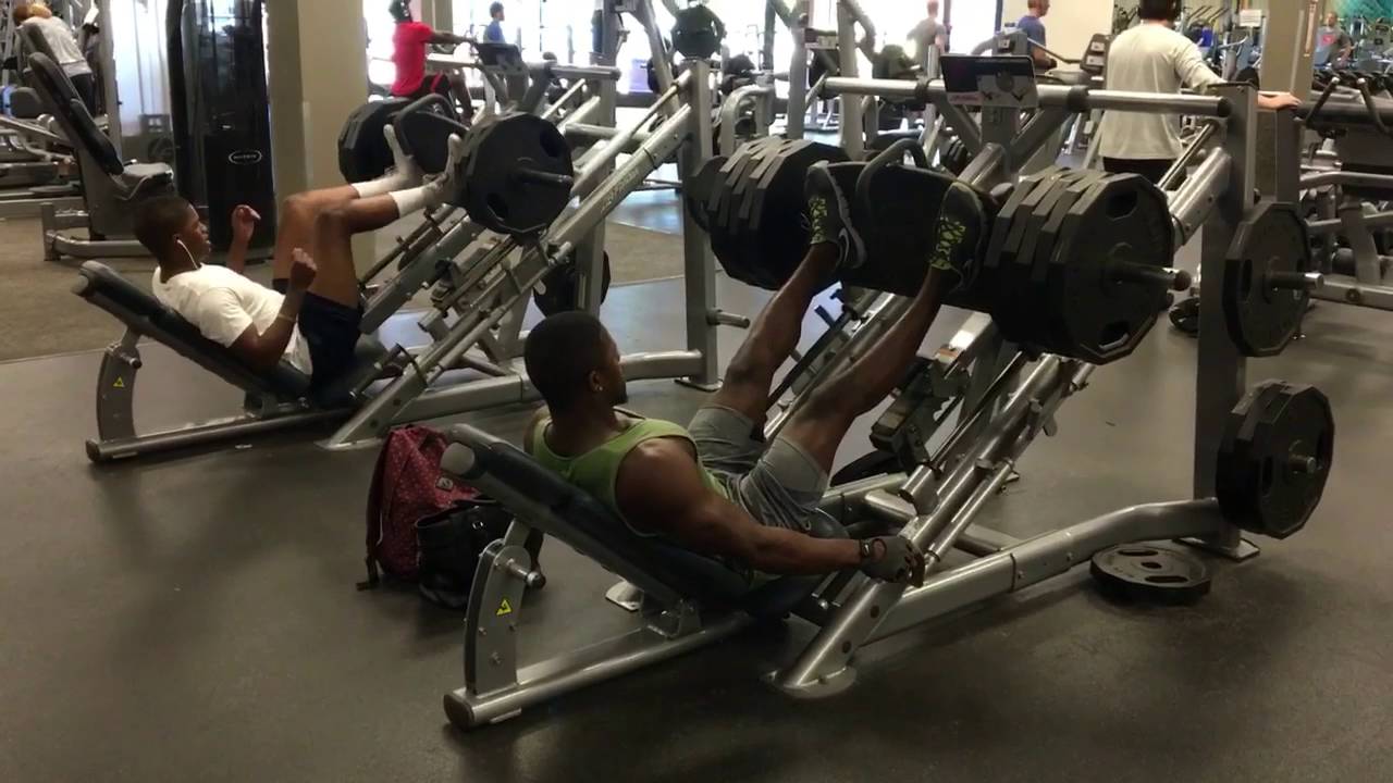 Beast Leg day at LA Fitness YouTube