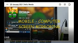 How to mirror your mobile screen to computer using LetsView app
