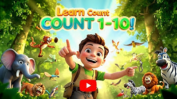 Jungle Counting Adventure: Fun Animal Song for Kids to Learn Numbers 1-10