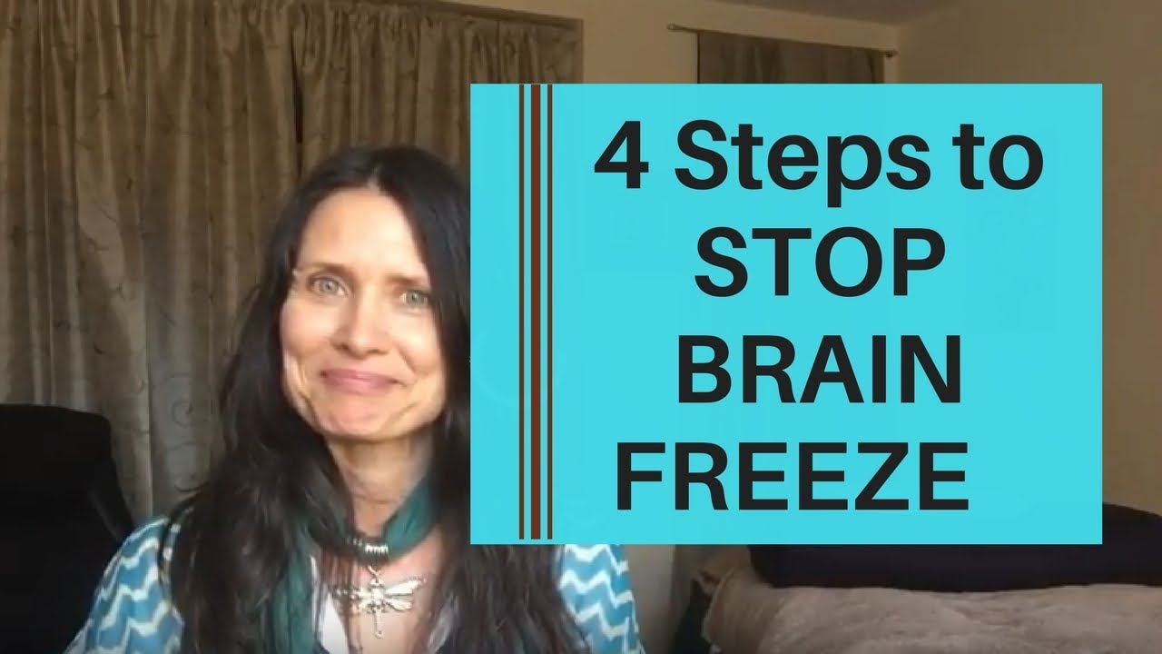 4 Steps to Stop Brain Freeze & Performance Anxiety - YouTube