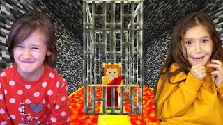 Esra Imprisoned Kübra If You Don't Know, You'll Die! (Minecraft)