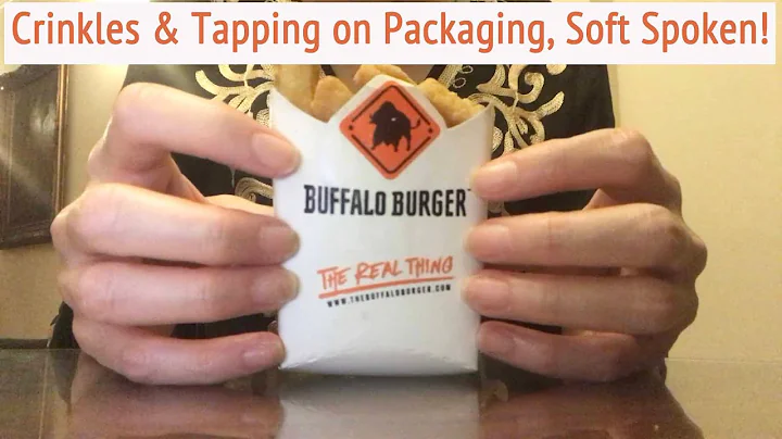 ASMR * 🍔🍔🍔 Opening Food Delivery! *  Crinkles, Tapping, Scratching * Soft Spoken * ASMRVilla