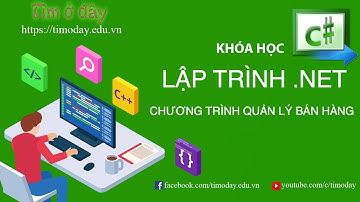 [Quản lý bán hàng C#] Thiết kế form Hoá đơn - Design form Invoices in winforms