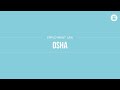 OSHA OSHA